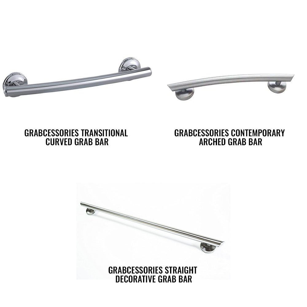 Home2stay Grab Bars- Curved, Arched or Straight